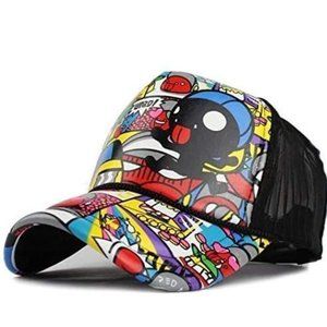 Trucker Hat - Adjustable Colorful Anime Stylish